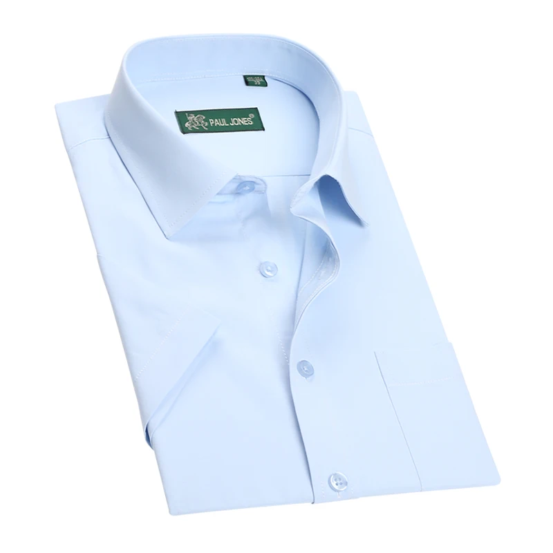 

Summer Fashion Short Sleeve Mens Shirts Casual Business Formal Male Shirts camisa masculina Regular Fit