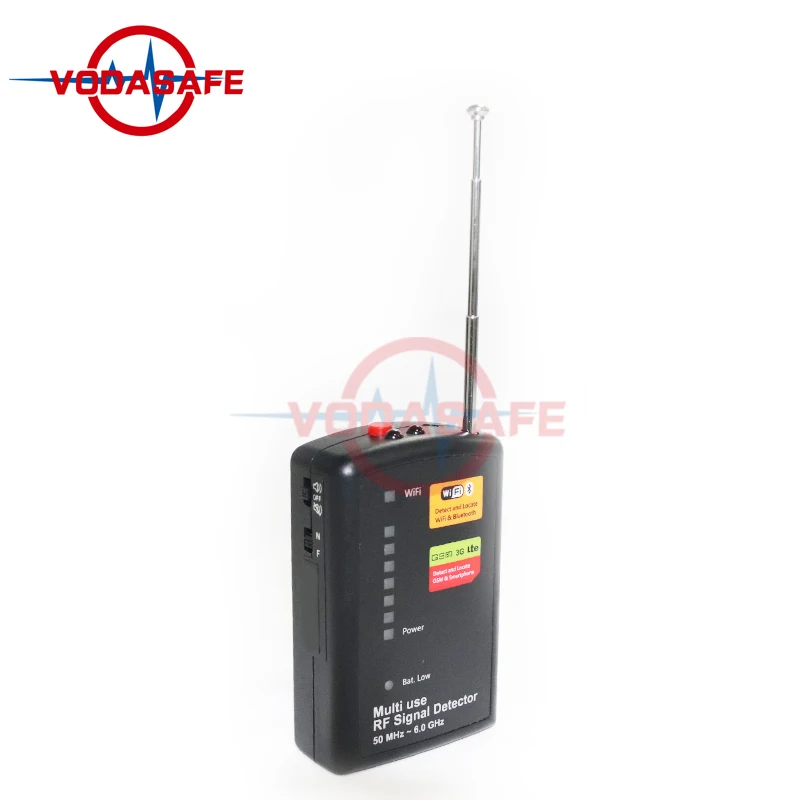 Spy Bug Detector Multi Function Versatile RF Signal Detector with Digital Signal Amplifier Wireless Bugwireless Camera GSM Phone