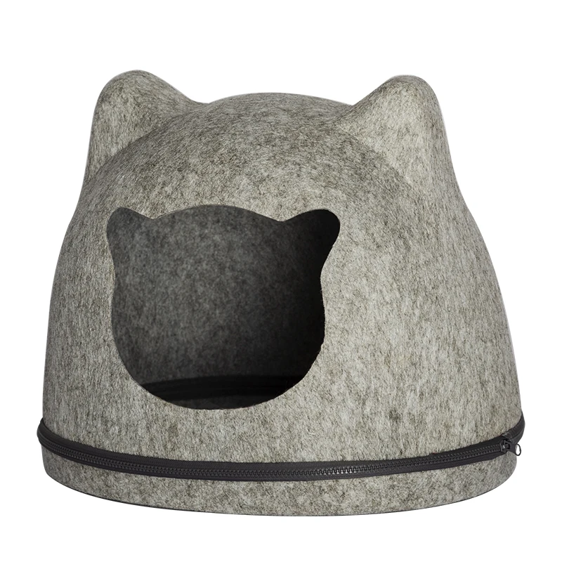  HEYPET Cat Bed Pet House Cats Mat Kitten Hole House Bench for Dog Puppy Home Nest Pet Cat Ear Kenne