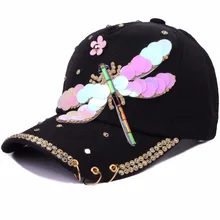 Взрослых животных моделирование Бейсбол Кепки Для женщин Летняя мода Повседневное Snapback Hat Кепки для девочек шляпа Gorras черный кости хип-хоп кепки