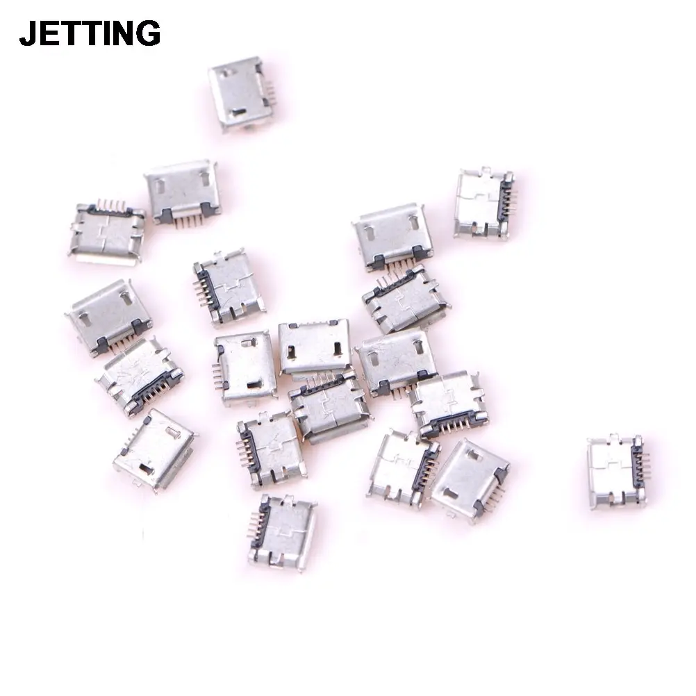 IMC Горячая 20 шт микро USB Тип B гнездо 5 контактный SMD SMT разъем для пайки оптовая