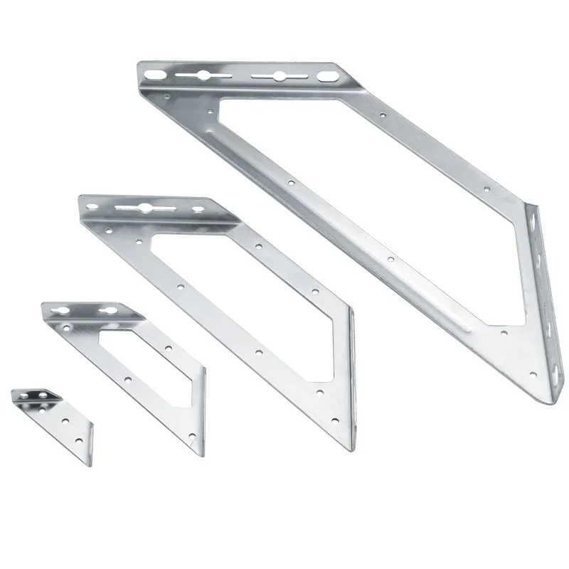 2pcs Thick stainless steel corner brackets 90 degree right angle Angle