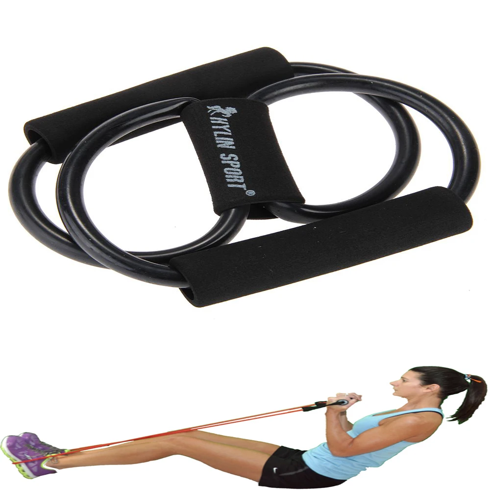 TOMOUNT Yoga Strength Training 15pcs Resistance Bands Set Fitness Tube