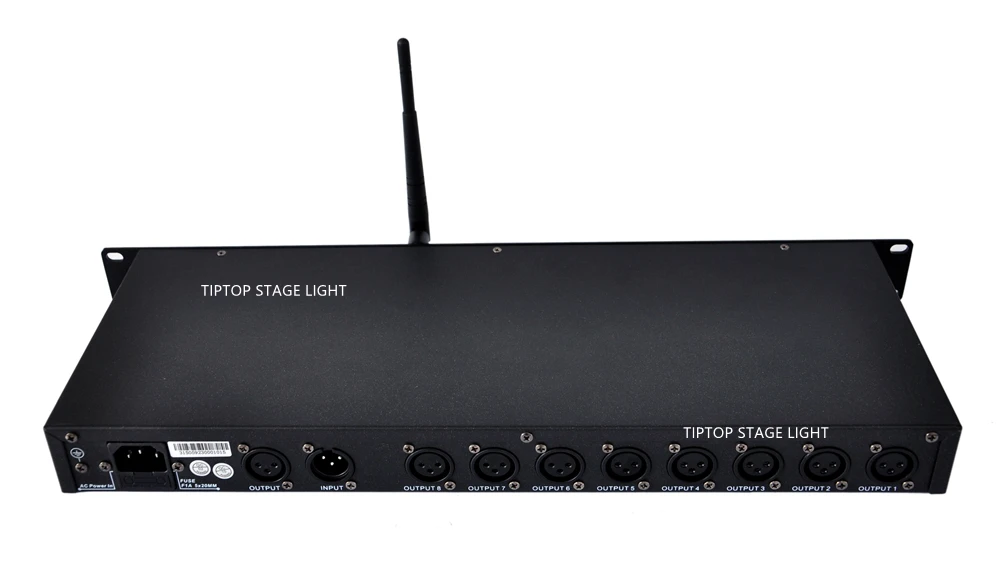 DMX512/1990 стандарт 2 4G Беспроводная Антенна DMX распределительная консоль