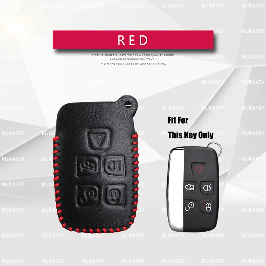 Car Key Bag Case Cover Holder For Jaguar (2)
