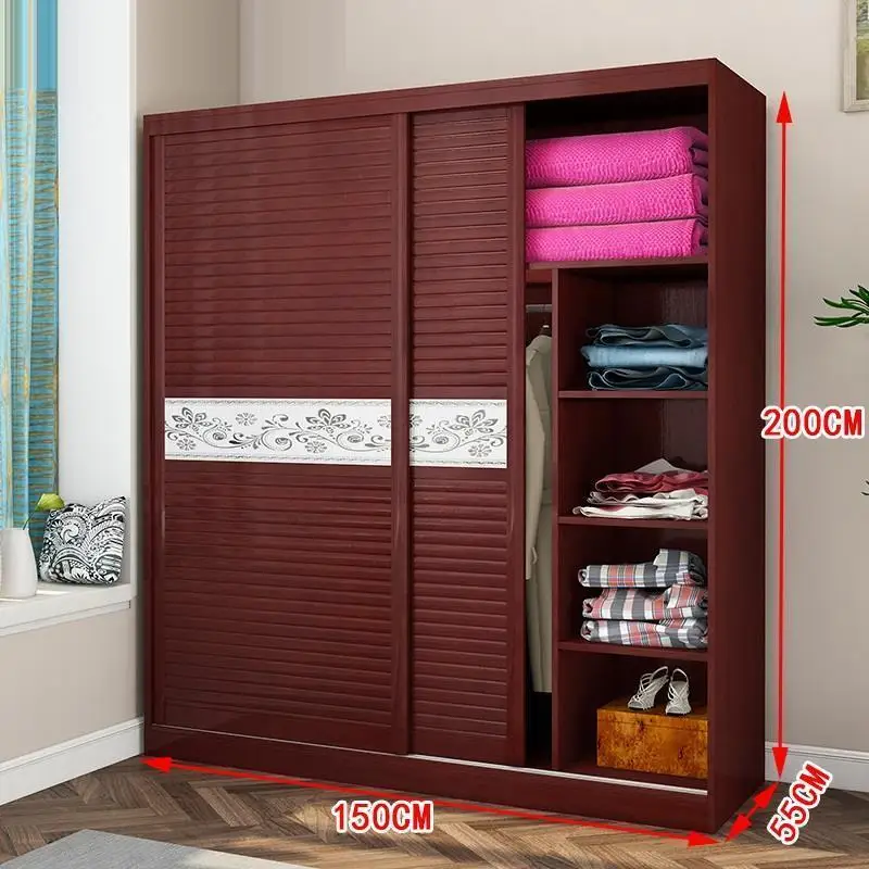 Garderobe Armario деревянный Giyim Gardrop Meuble Rangement Szafa Chambre Kast Mueble De Dormitorio шкаф для спальни - Цвет: Version Q