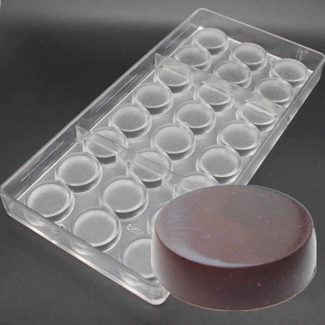 Round Shaped New Polycarbonate Sweet Candy Mold Poly carbonate