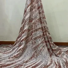 5 ярдов/сумка JH24#3 цвета блесток роскошный французский простой стиль ткань используется для свадебных платьев