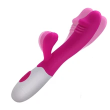 G Spot Dildo Rabbit Vibrator for Women Dual Vibration Silicone Waterproof Female Vagina Clitoris Massager Sex Toys For Women