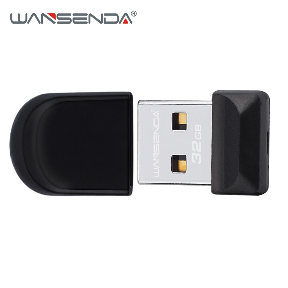 WANSENDA USB флеш накопитель с реальной емкостью 64 ГБ супер мини 8 16 32 2 0