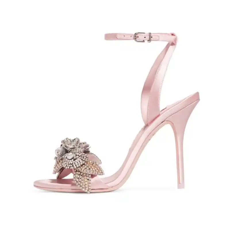pink bling shoes