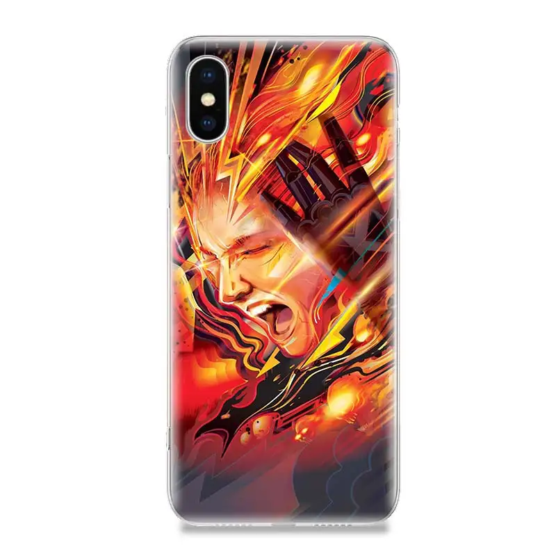 X men Росомаха роскошный силиконовый телефон чехол для iPhone 7 8 6 S Plus 10 Ten XS MAX XR 5 5S SE Art