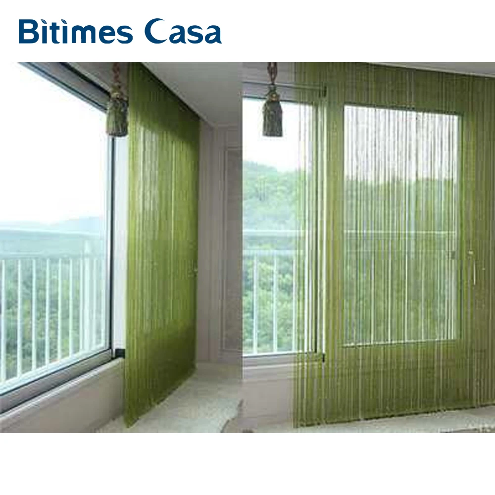 Online kopen wholesale string gordijn zwart uit china string ...