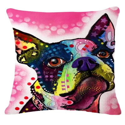 Модная новая подушка с рисунком кота, подушка для кровати, дивана, декоративная подушка для дома, Fundas Para Almofadas Cojines - Цвет: 23
