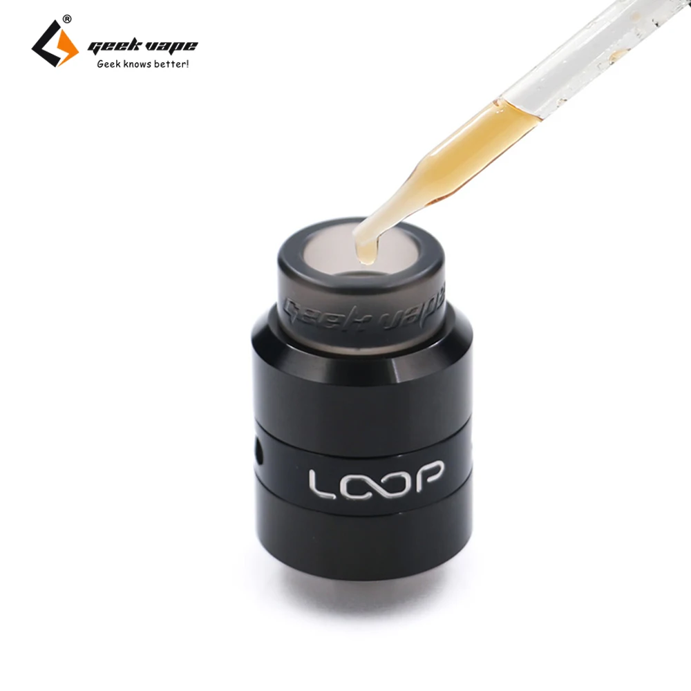 Оригинальный атомайзер Geekvape Loop RDA 24 мм с уникальным W образным блоком 510/810