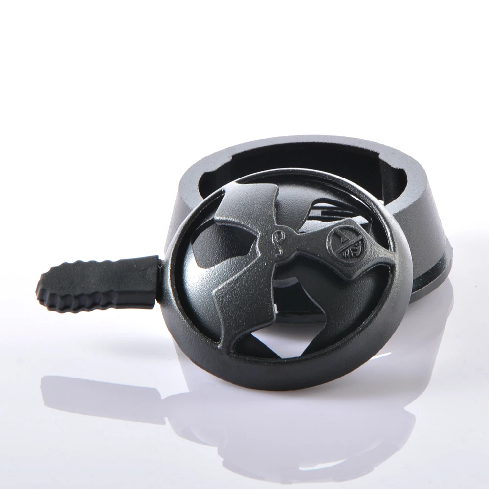 

Aluminium Hookah Charcoal Holder Black Silver Shisha Coal Heat keeper Water Pipes Narguile Bowl Accessories