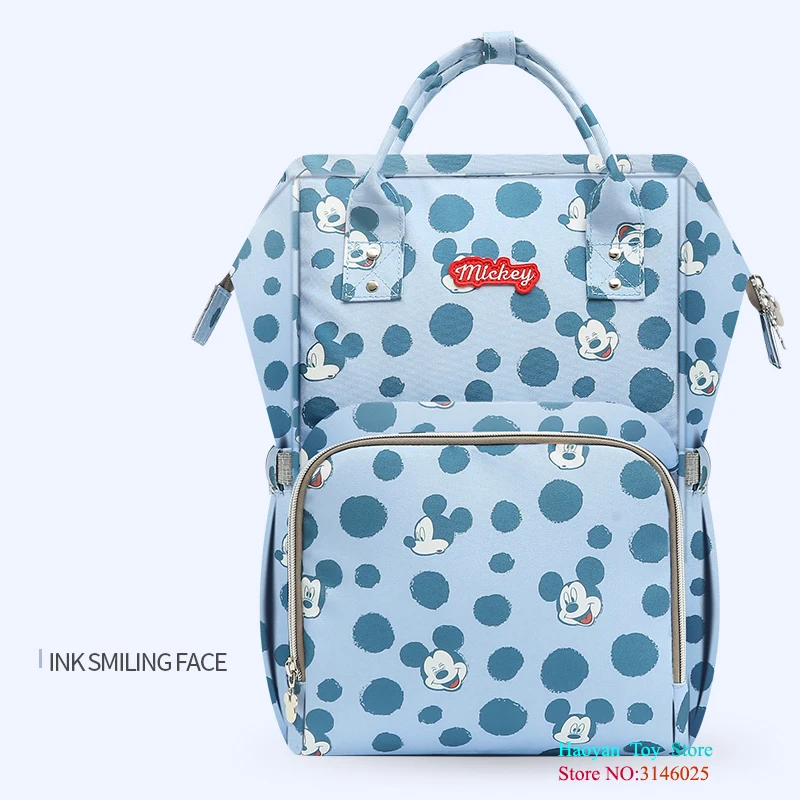 Disney Mochila Maternidade Bolso материнская водонепроницаемая сумка для подгузников Мумия Микки USB бутылки Кормление Путешествия Пеленки сумка рюкзак