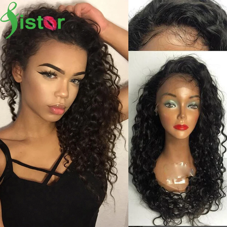 

Remy Human Hair Wig Curly lace Front Wig Unprocessed Brazilian Hair Wigs With Baby Hair Glueless Full Lace Curly Wig Human Hair