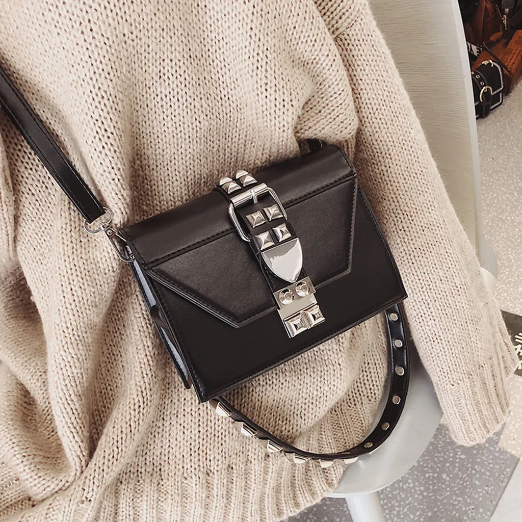  Luxury Handbags PU Leather Shoulder Bag Small Flap Crossbody Bags for Women Messenger Female Bags C - 33024898139
