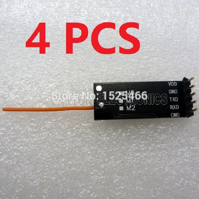 

TB387*4 20dBm RS232 Wireless 2.4G Transceiver Module TTL232 Serial ports 2.4G RF Board 5V 3V replace CC1101 CC2500 SI4432 SI4463