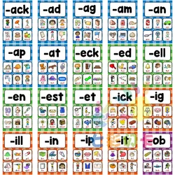 Livre éducatif en anglais pour enfants, 50 pièces, règles de la phonique en racine, apprentissage des mots, carte familiale 