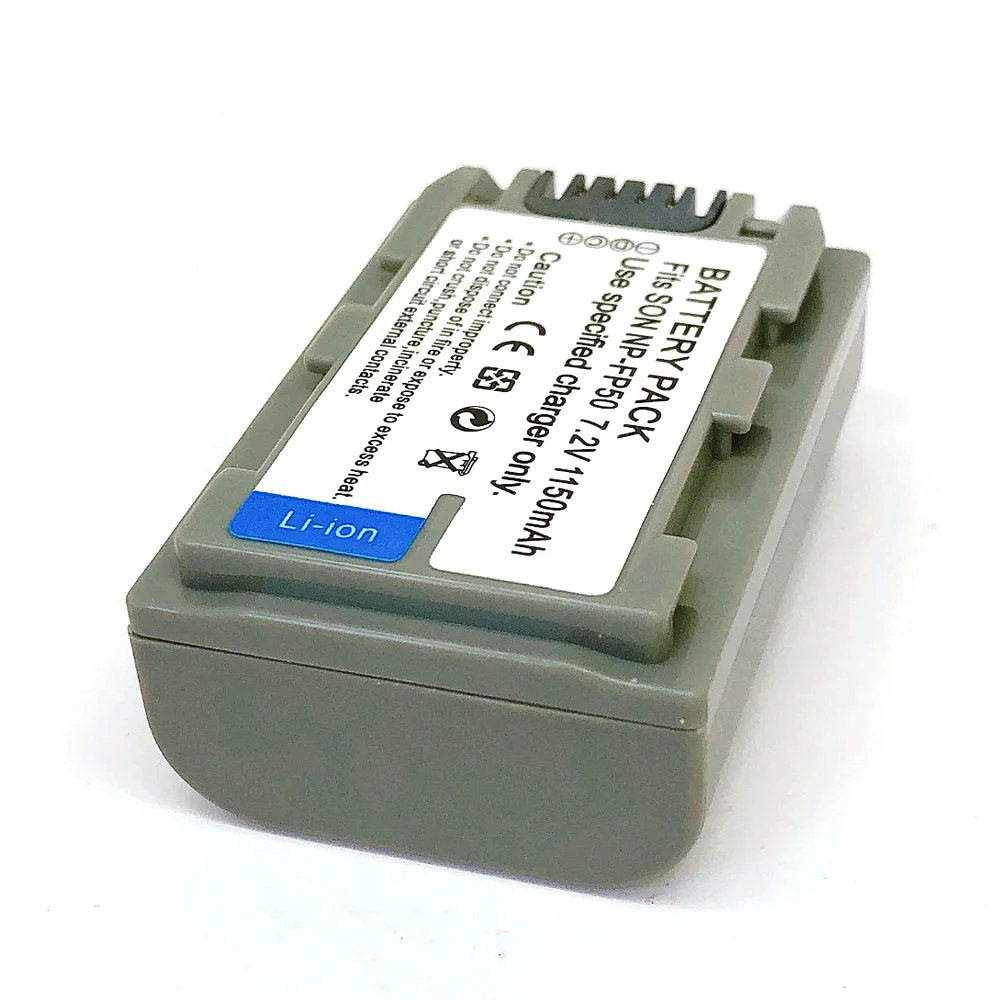 NP-FP50 NPFP50 Батарея для sony DCR-HC30 40 43E 65 85 94E 96 DCR-SR30 гибкий кабель hdr-cx 190 e FP51 FP60 FP70 FP71 FP90 SX40R SX41 HDR-CX105