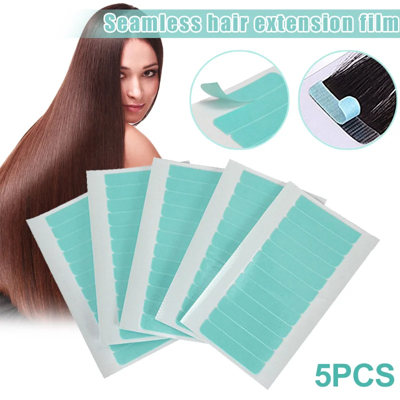 5 Pcs Strong Double Sided Tape Adhesive Wig Hair Extensions Tape OA66 5 Pcs Strong Double Sided Tape Adhesive Wig Hair Extensions Tape OA66