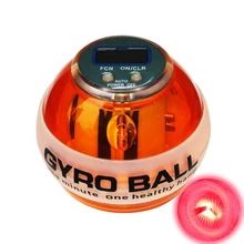 Force Gyroscope Ball Dual Gyroscope Wrist Arm Muscle Force Power Exercise Strengthen Ball Trainer Hand Grips Fitness Equipment S