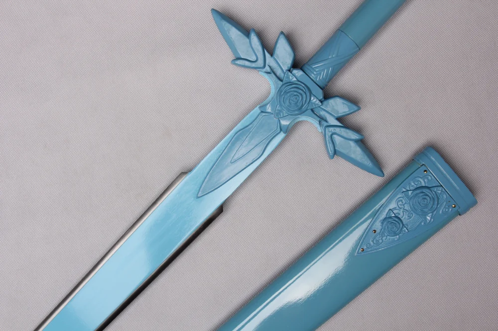 Sword Art Online SAO Eugeo-Blue Rose меч для костюмированного представления японская игра-Аниме Катана углеродистая сталь