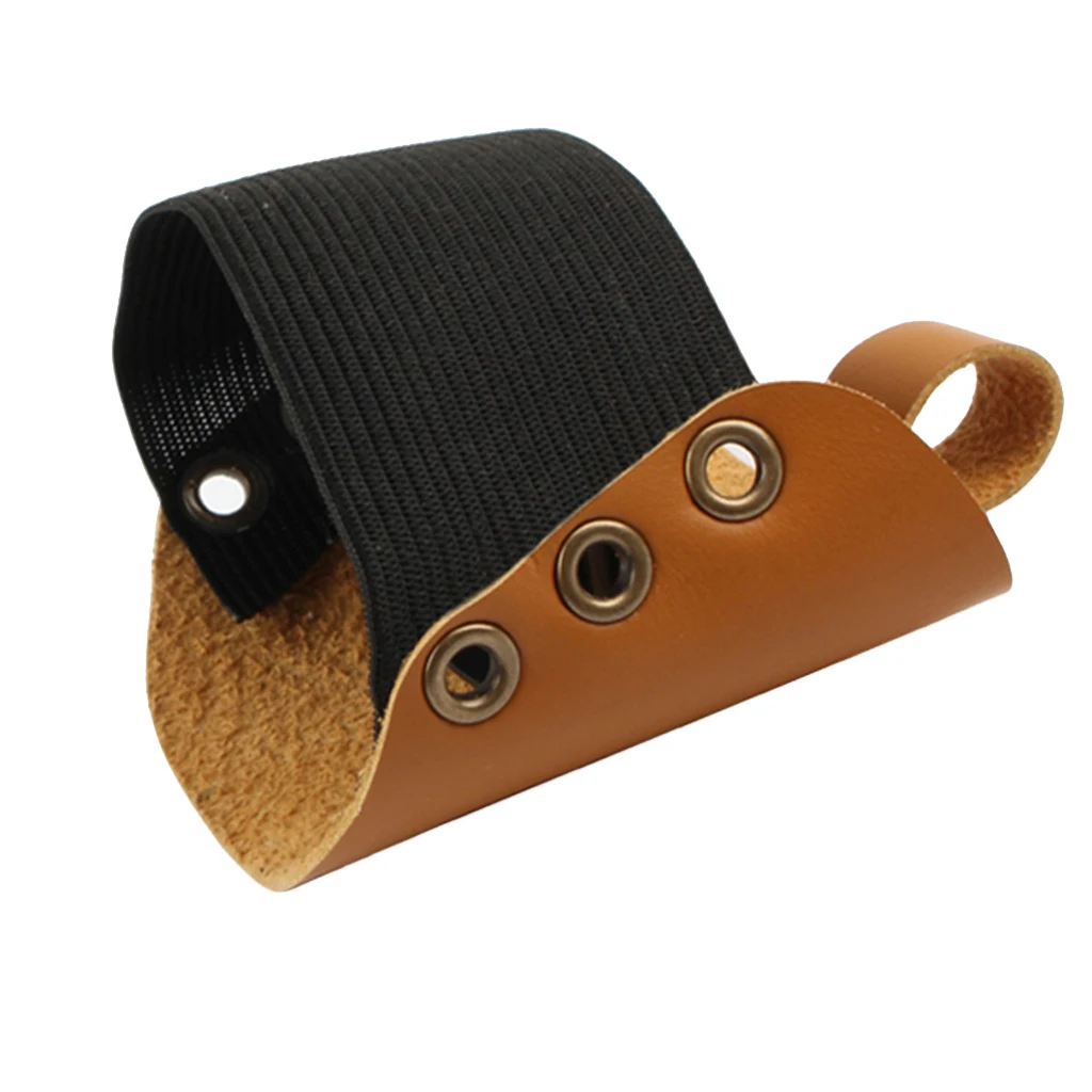 Genuine Leather Motorcycle Gear Shifter Shoes Boots Protection Cover Shift Adjustable Pad Motorcycle Gear Shift Pad