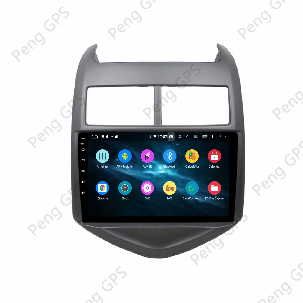 Sale 4G+64G 8 Core DVD Player 2 Din Stereo Android 9.0 for Chevrolet AVEO 2011-2016 GPS Navigation 1024*600 Built-in DSP IPS Headunit 4