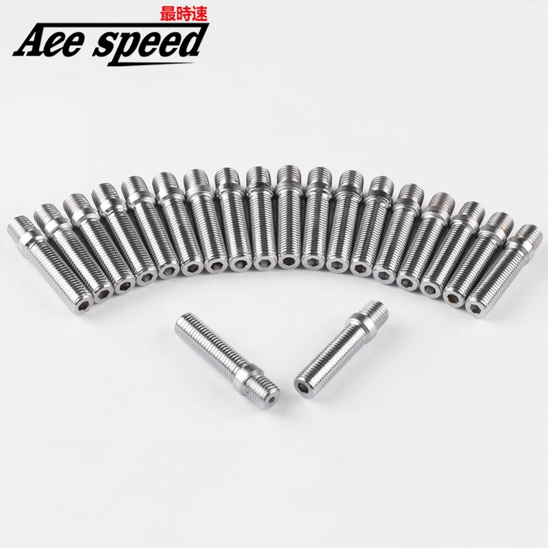 

20pcs/set EXTENDED Wheel Stud Conversion Tall Lug Bolts / SCREW ADAPTER kit