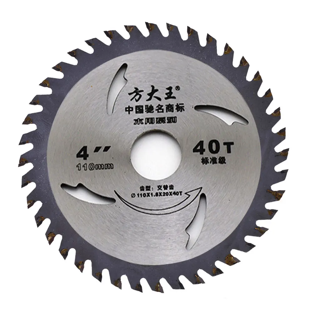 4Inch 30T Carbide Circular Saw Blade for Wood Acrylic Metal Cutting Cutter Tool 