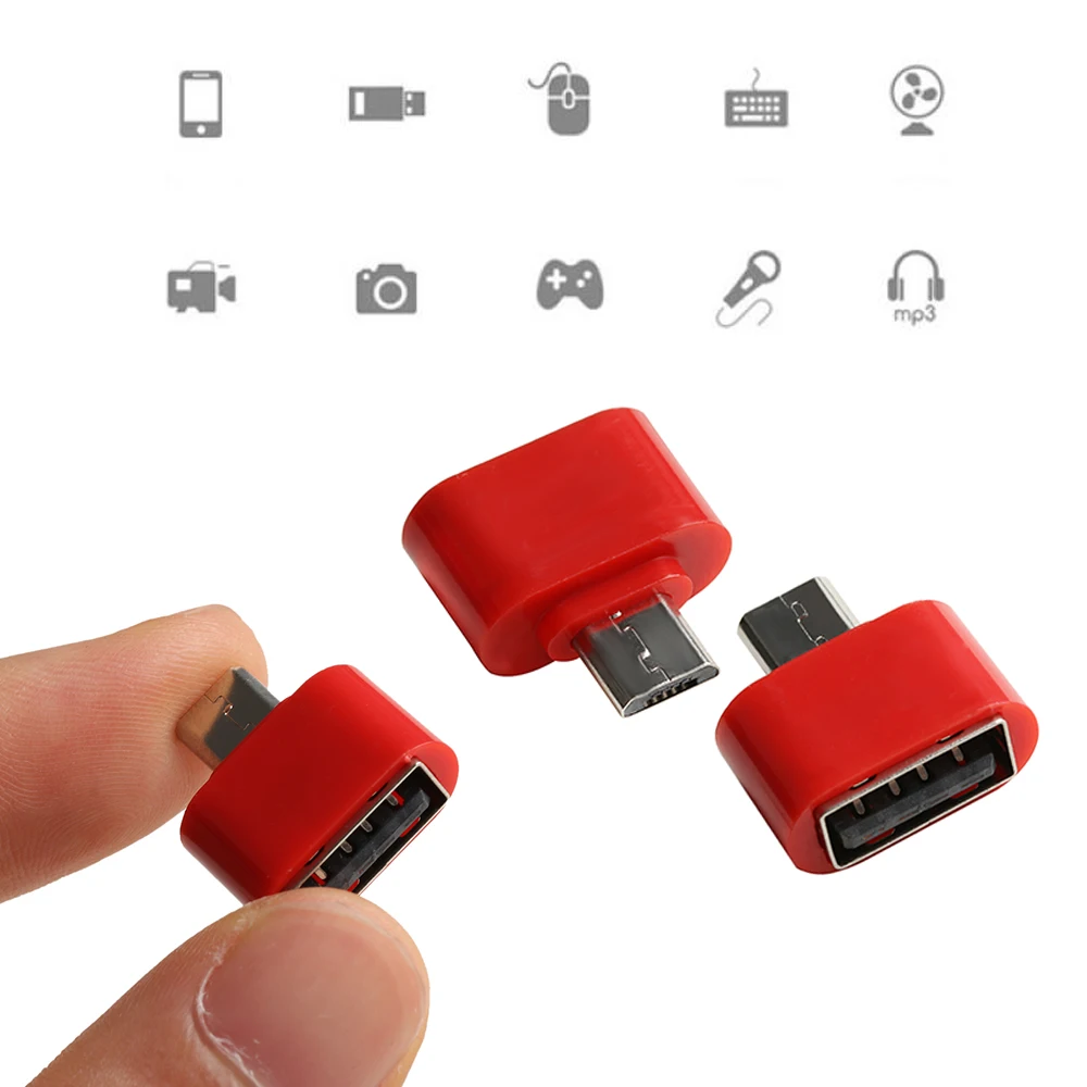 

Portable Micro USB Male to USB 2.0 Female Adapter OTG3.1 Converter For Android Tablet Phone Data Adapter High Quality