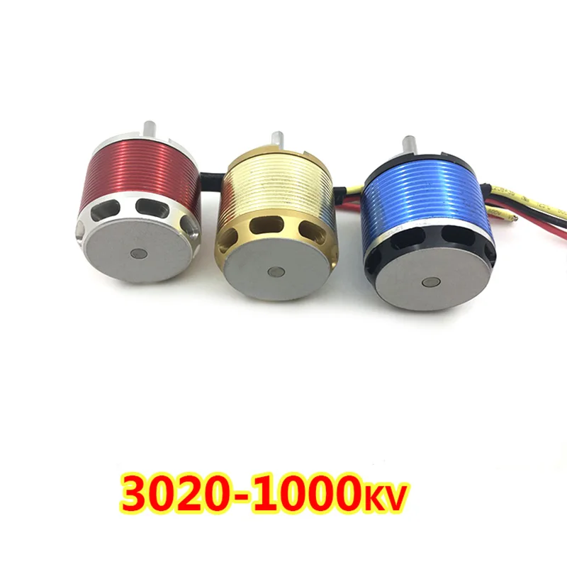 Motor sem Escova de 380 para o Motor sem Escova do Helicóptero 1000kv do Motor Elétrico 3020 2 motor brushless motor