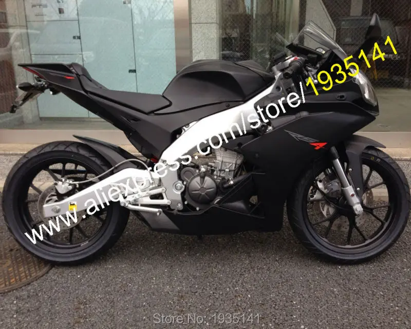 Для Aprilia RS4 125 2012 2013 Аксессуары RS4 50 12-15 матовый черный ABS мотоцикл обтекатель(литья под давлением