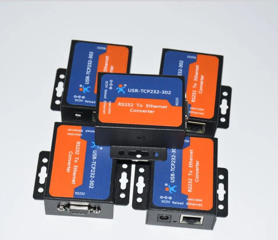 USR TCP232 302 Малогабаритный серийный модуль сервера RS232 для Ethernet TCP IP Поддержка