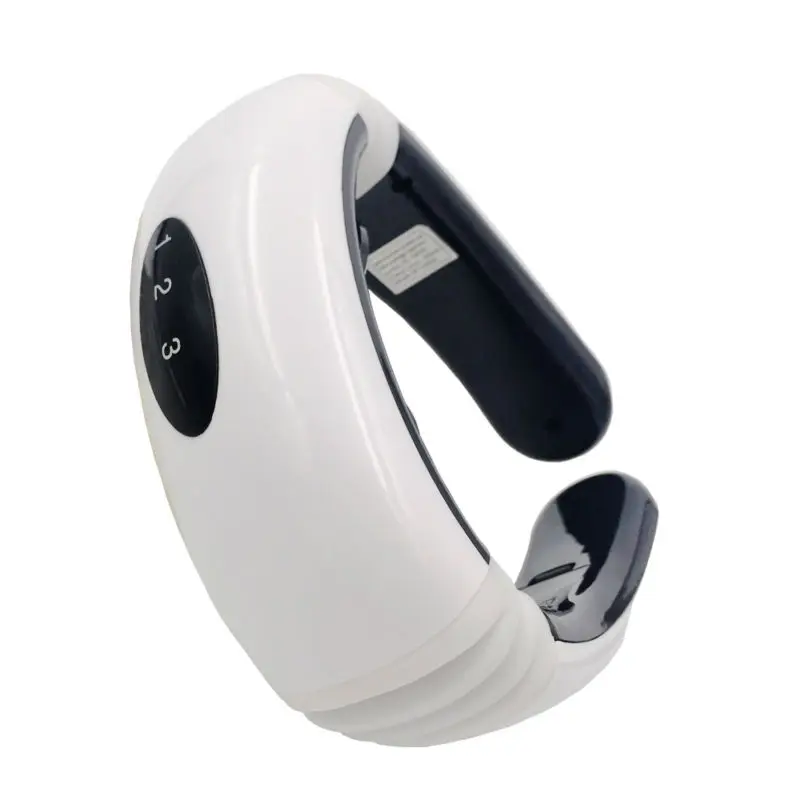 Electric pulse Wireless Remote Control Neck massager.Impulse Cervical Vertebra Treatment massage