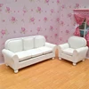 1:12 Dollhouse Furniture toy for dolls miniature sofa simulation soft three sofa Furniture Kids Children pretend Play Toys gifts ► Photo 2/6