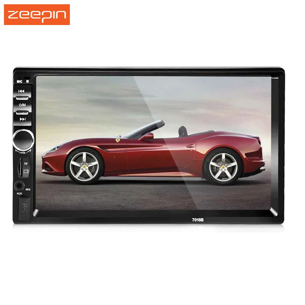 

7 Inch 2 DIN Car Audio Stereo Player 7018B Universal Touch Screen Car Video MP5 Player TF SD MMC USB FM Radio Hands-free Call