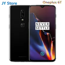 Мобильный телефон Oneplus 6T 6t Snapdragon 845 с глобальной прошивкой 4G LTE 6,41 ''NFC 3700mAh 20MP+ 16MP Android 9,0 One Plus 6t