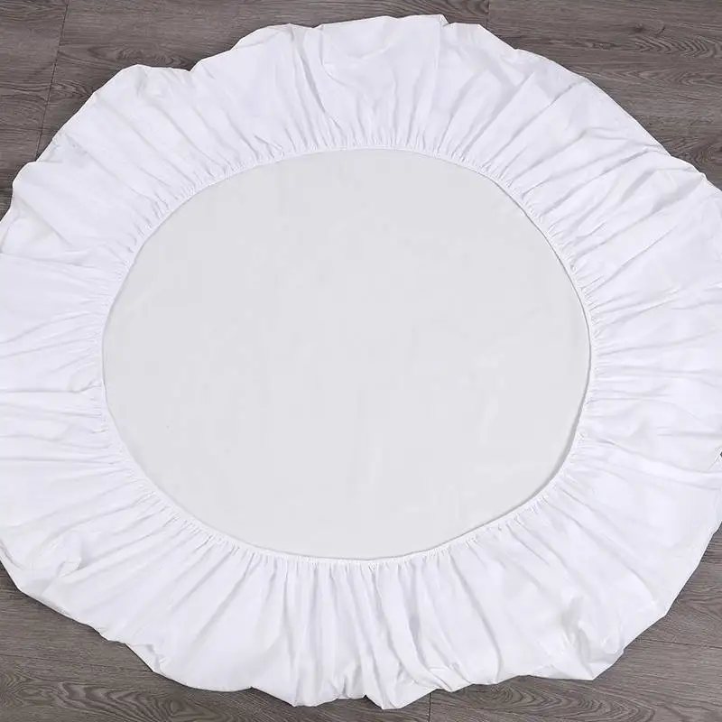  MECEROCK Waterproof Mattress Protector Solid Color Mattress Cover Fitted Sheet Style Separated Wate