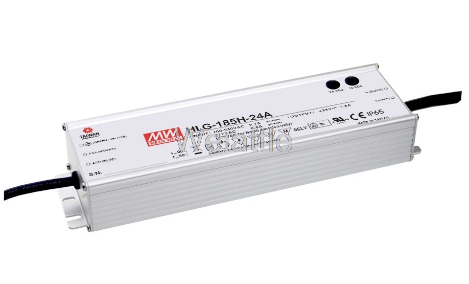 

MEAN WELL original HLG-185H-30B 30V 6.2A meanwell HLG-185H 30V 186W Single Output LED Driver Power Supply B type