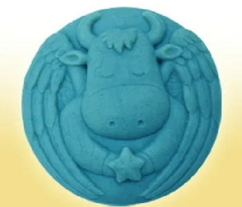 

ree shipping handmade soap silica gel mould candle soap mould silicone mold for DIY cow angel