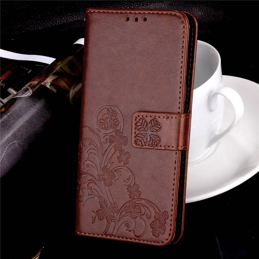 For Nokia 5 2018 5.1 Case Lucky Four-leaf PU Leather Wallet Flip TA-1061 TA-1075 A-1076 TA-1081 TA-1088 |