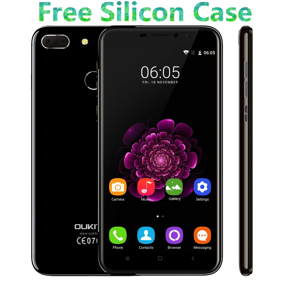 Oukitel U20 Plus 4G Dual Camera Mobile Phone 5 5 Inch FHD MTK6737T Quad Core Android