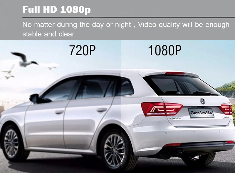 5 дюймов Full HD 1080 P видеорегистратор для автомобиля тире камера зеркало заднего вида сенсорный экран двойной объектив вождения видео