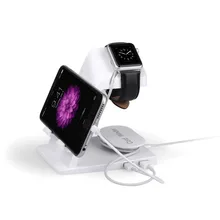 Portable Desktop multifunction USB Cradle Dock Charger Charging Station Stand Holder Mount For Apple iPhone iPad Watch