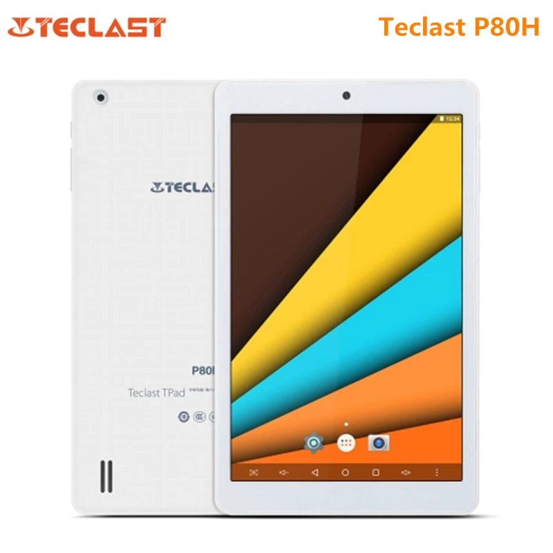 

Teclast P80H 8.0 inch Tablet PC Android 7.0 MTK8163 1.3GHz Quad Core CPU 1GB 16GB 2.0MP Camera 3500mAh Dual WiFi 2.4GHz/5.0GHz