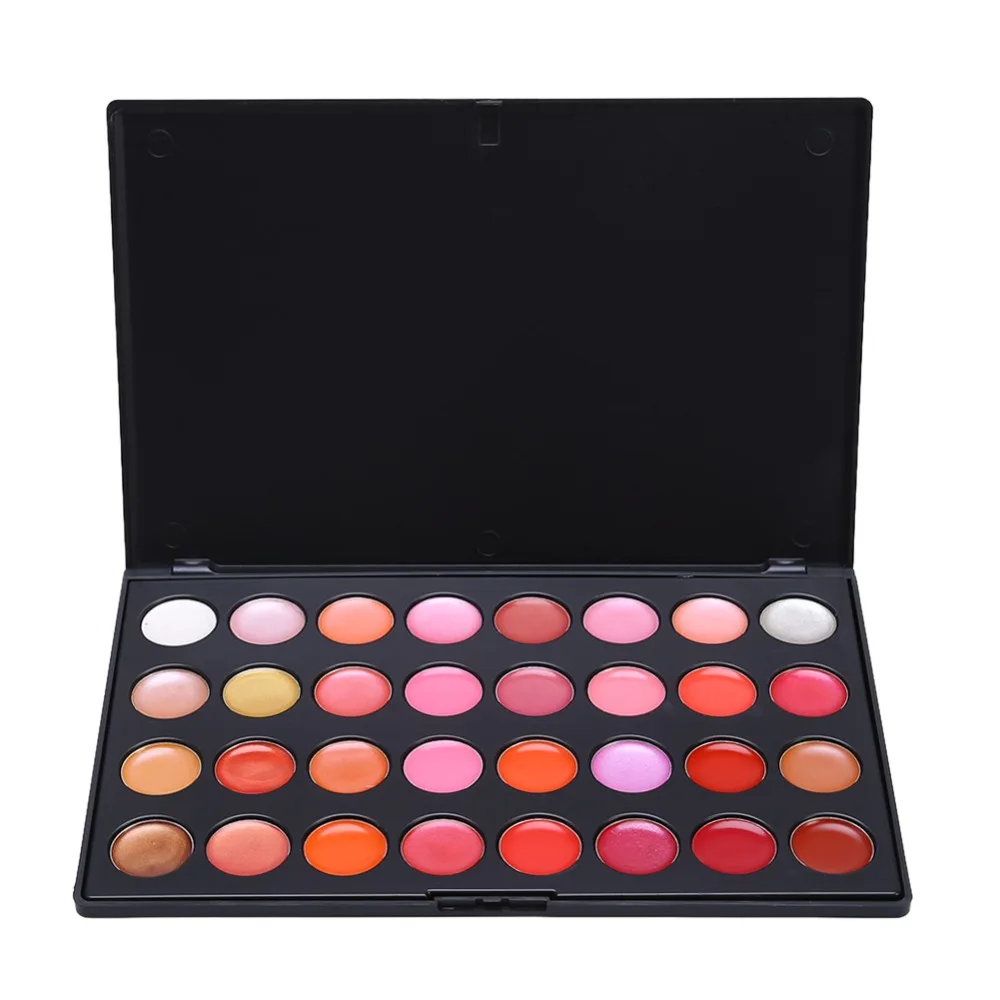 Buy Professional 32 Color Lip Gloss Palette